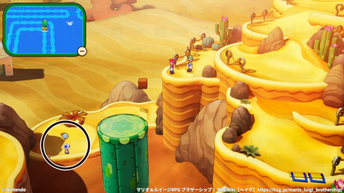 砂にまみれたキノピオの攻略チャート