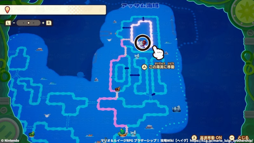 カンダーン島の場所