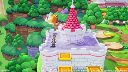 変なハテナブロックを叩いてゴールしよう