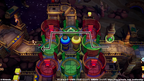 8つの回転する壁の仕掛け3