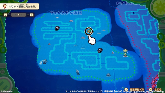 シズーク島の場所