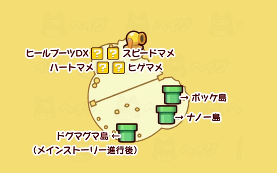 カスカ島マップ