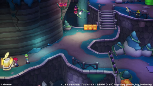 地下2階：1つめのプラグで開門