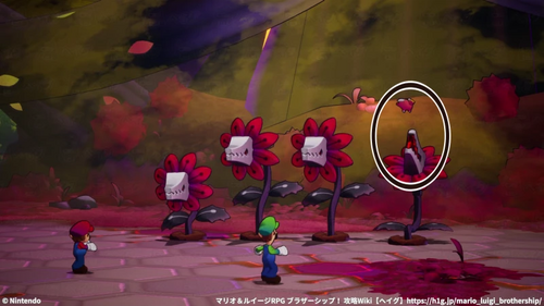 ボッチアーニ戦：形態2-タップーがダークフラワーに飲み込まれる