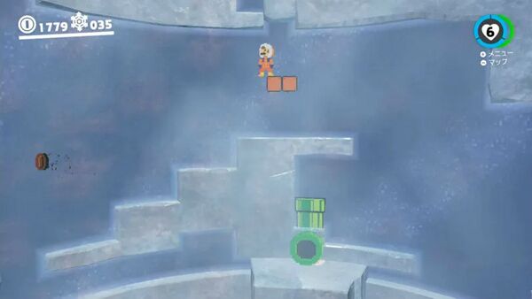 氷の裏を すり抜けて