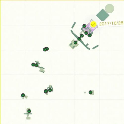 ツンツン！ 大門の前