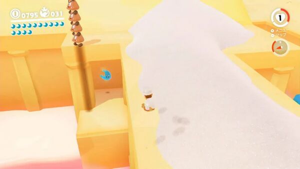 柱のかげに ひっそりと