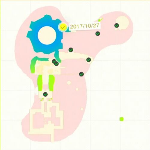 高い山に囲まれて