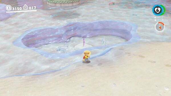 潜って泳いで 音符集め