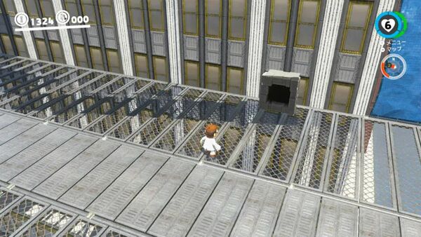 まっくら山の上