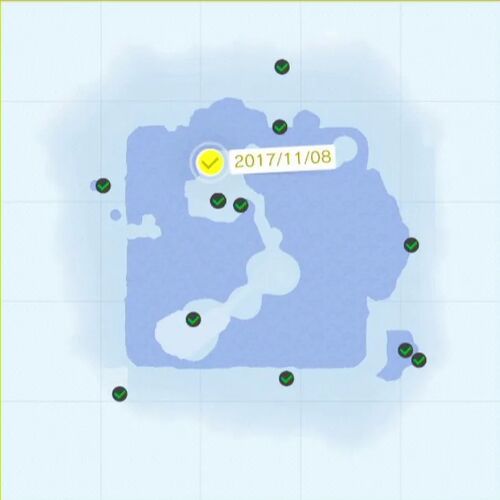 集めて！ 雪のムーンチップ