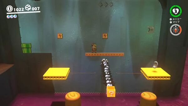 チョロボンよけて 壁の中