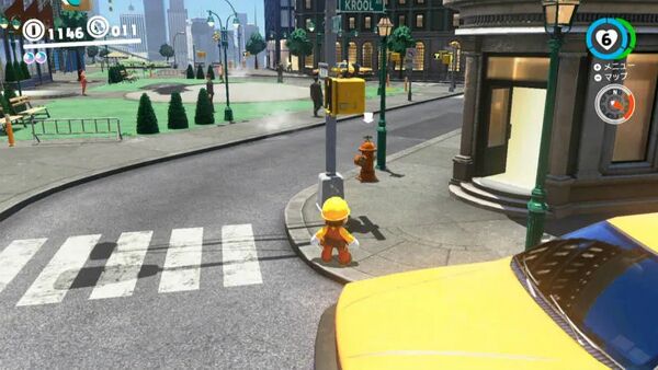 脱走中の大ジャンプ！