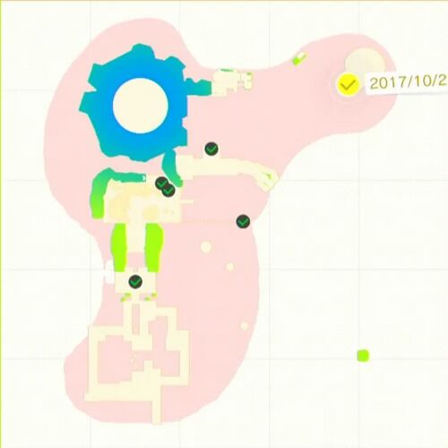泳いでマグマの 音符集め