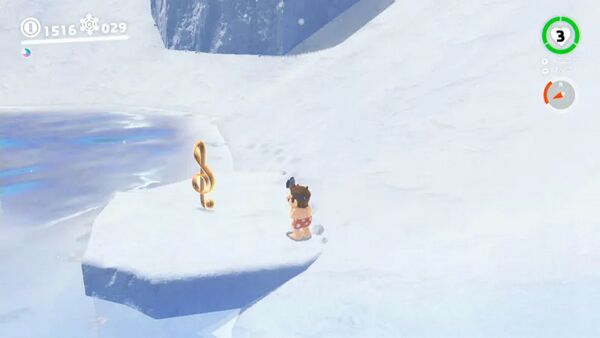 雪国ダッシュで 音符集め