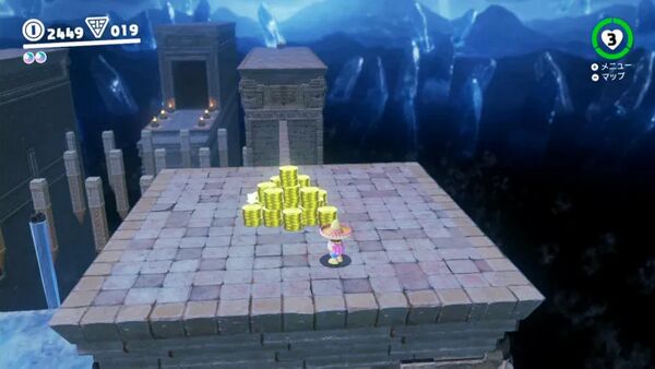 地下神殿の宝箱