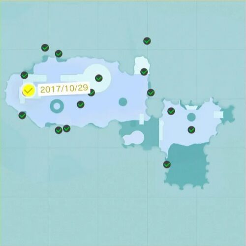 水の広場の屋上で