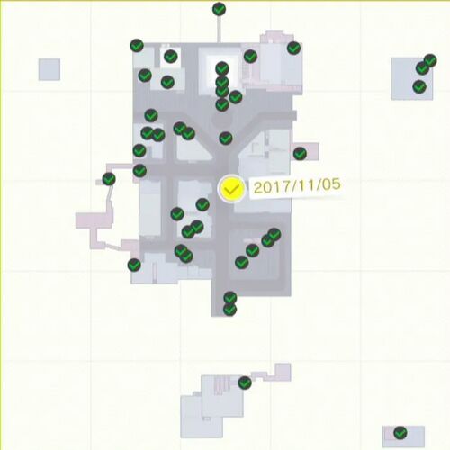 都市の帽子で かくれんぼ