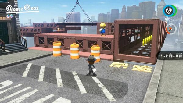 いきどまり！ 鉄骨の中