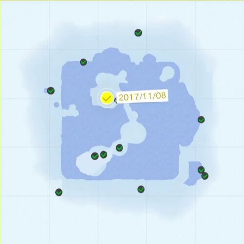 氷の下を うごめくモノ