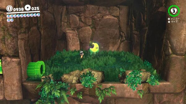 谷間のリフトを越えて