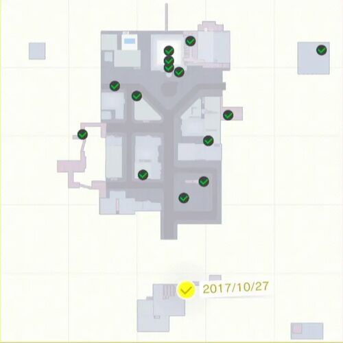 鉄骨トンネルの奥