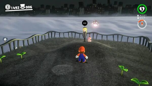 帽子の国で ピーチ姫