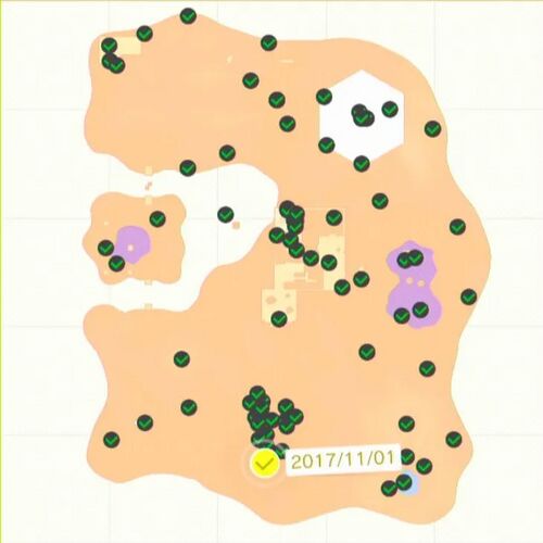 とうめいリフトに とび乗って