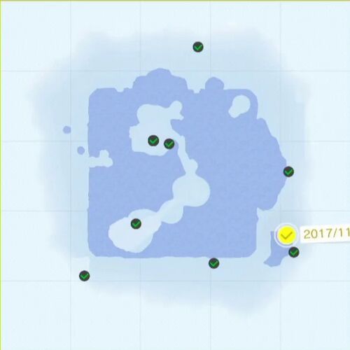 氷河で フィッシング！