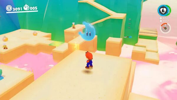 堅い地面の割れ目から