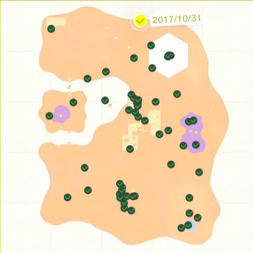 サボテン5本の真ん中に