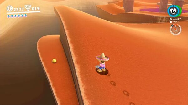 咲いた！ ガケ下の種