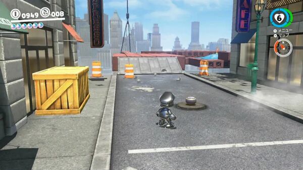 まわる迷路の外に