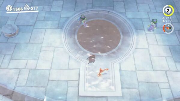 深い深い 湖の底