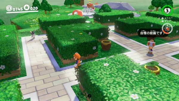 ピーチ城で つかまえたピョン！