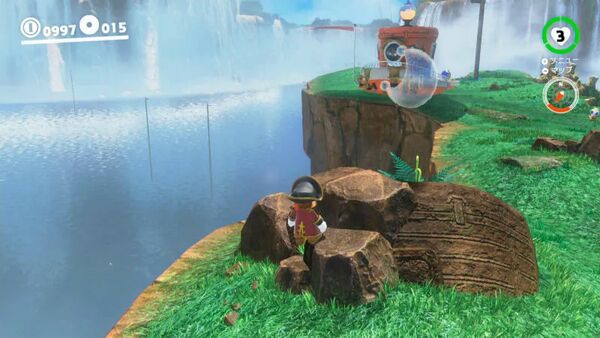 ガラクタの上で