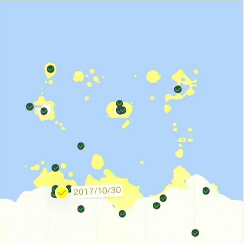 キャッチ！ パラソルの上