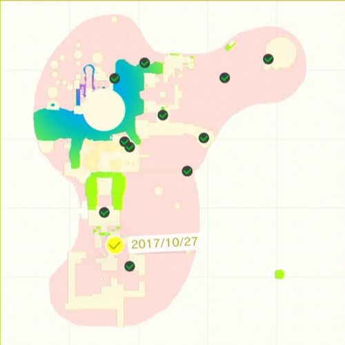 柱のかげに ひっそりと