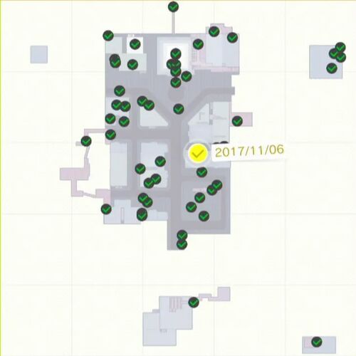 大ジャンプ！ 屋上の駐輪場！