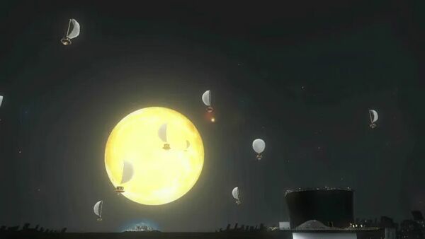 空飛ぶタクシー カブロンを通過