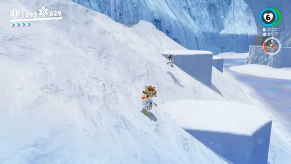 雪の国で つかまえたピョン！