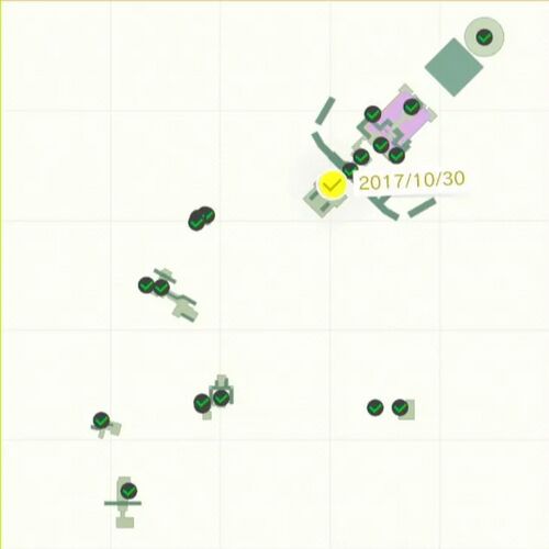 なげて まわって 音符集め