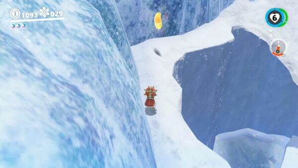 凍てつく釣り堀の上に