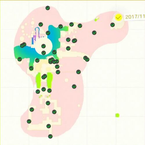 転がる野菜の裏側に