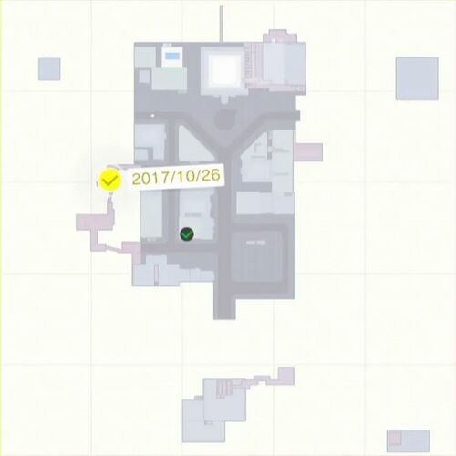 いきどまり！ 鉄骨の中