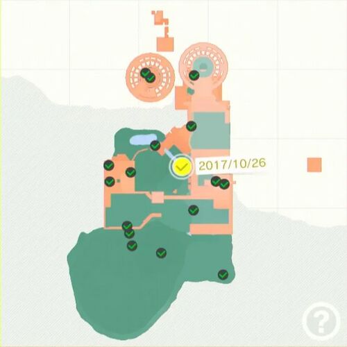 岩壁を登れば木の実