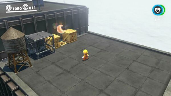 ビリビリ！ 屋上の木箱から