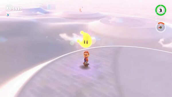 雲の中で みーつけた！