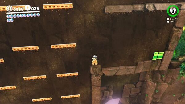 谷間のリフトを越えて