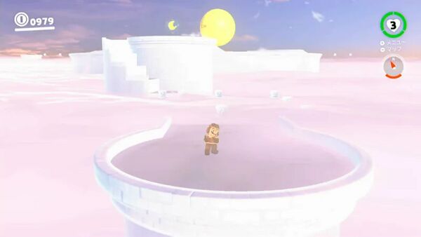 雲の海を かきわけて